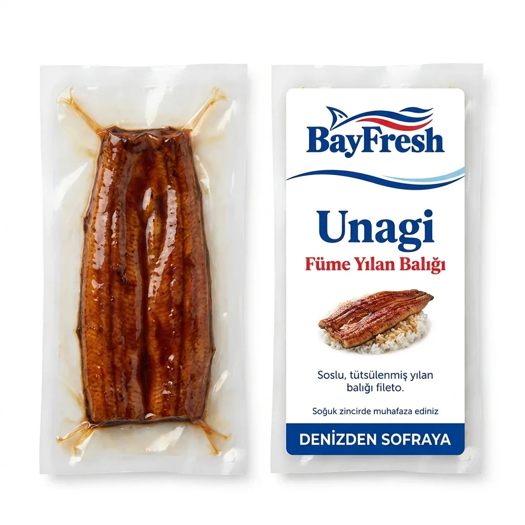 Unagi (Yılan Balığı) Füme 500/600 Gr