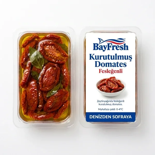 Kurutulmuş Domates (Fesleğenli)