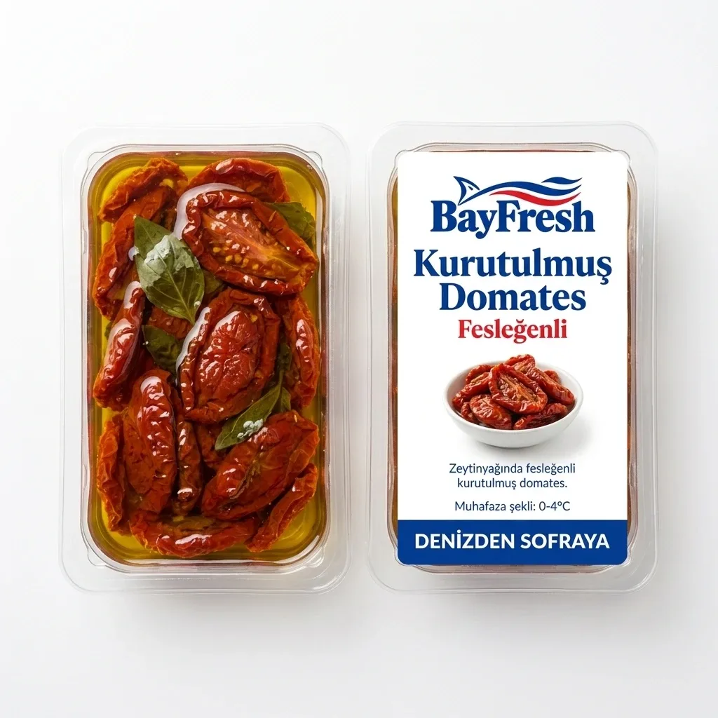 Kurutulmuş Domates (Fesleğenli)