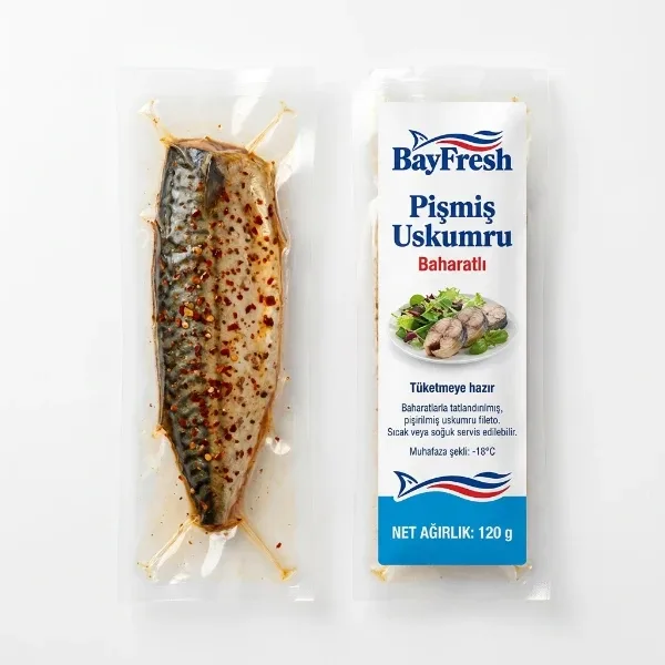 Pişmiş Uskumru Baharatlı 120 Gr